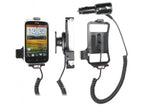 Brodit - HTC Desire C Actieve houder met 12/24V lader. Let op: Uitlopend artikel, Kan niet retour! - Telefoon- & Tablethouder