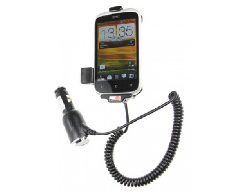 Brodit - HTC Desire C Actieve houder met 12/24V lader. Let op: Uitlopend artikel, Kan niet retour! - Telefoon- & Tablethouder