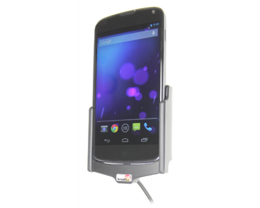 Brodit - LG Nexus 4 Actieve houder met 12/24V lader. Let op: Uitlopend artikel, Kan niet retour! - Telefoon- & Tablethouder