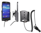 Brodit - Samsung Galaxy S4 Active GT I9295 Actieve houder met 12/24V lader - Telefoon- & Tablethouder - artikel 512545