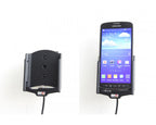 Brodit - Samsung Galaxy S4 Active GT I9295 Actieve houder met 12/24V lader - Telefoon- & Tablethouder - artikel 512545 - afbe