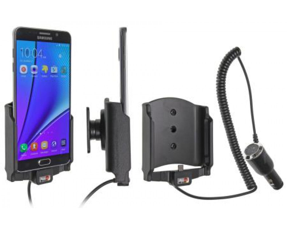 Brodit - Samsung Galaxy Note 5 Actieve houder met 12/24V - Telefoon- & Tablethouder - artikel 512771