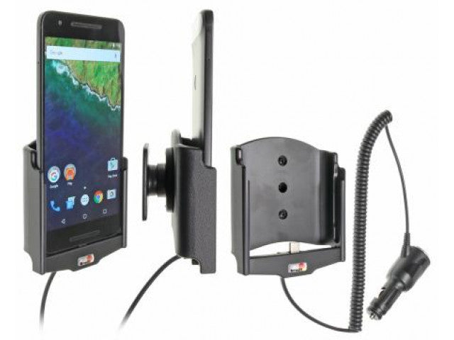 Brodit - Huawei Nexus 6P Actieve houder met 12/24V lader.Let op: Uitlopend artikel, Kan niet retour! - Telefoon- & Tablethoud