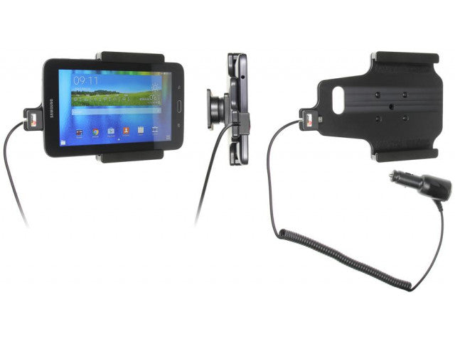 Brodit - Samsung Galaxy Tab 3 Lite Actieve houder met 12/24V lader - Telefoon- & Tablethouder - artikel 512838 - afbeelding 2