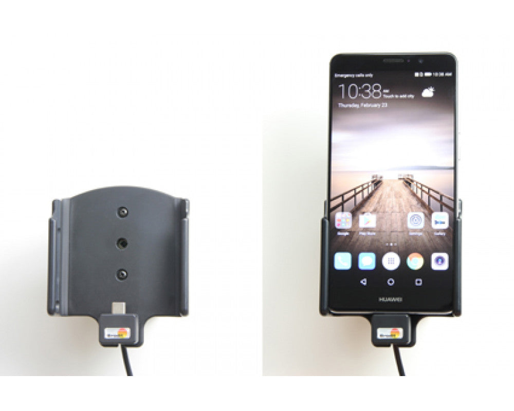Brodit - Huawei Mate 9 Actieve houder met 12/24V lader - Telefoon- & Tablethouder - artikel 512946 - afbeelding 6