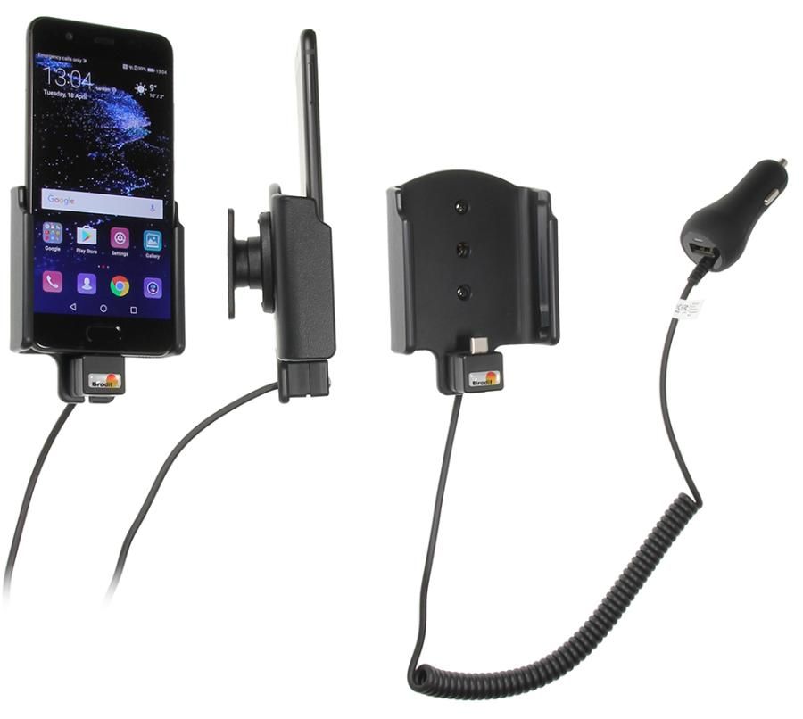 Brodit houder/lader Huawei P10 sig.plug