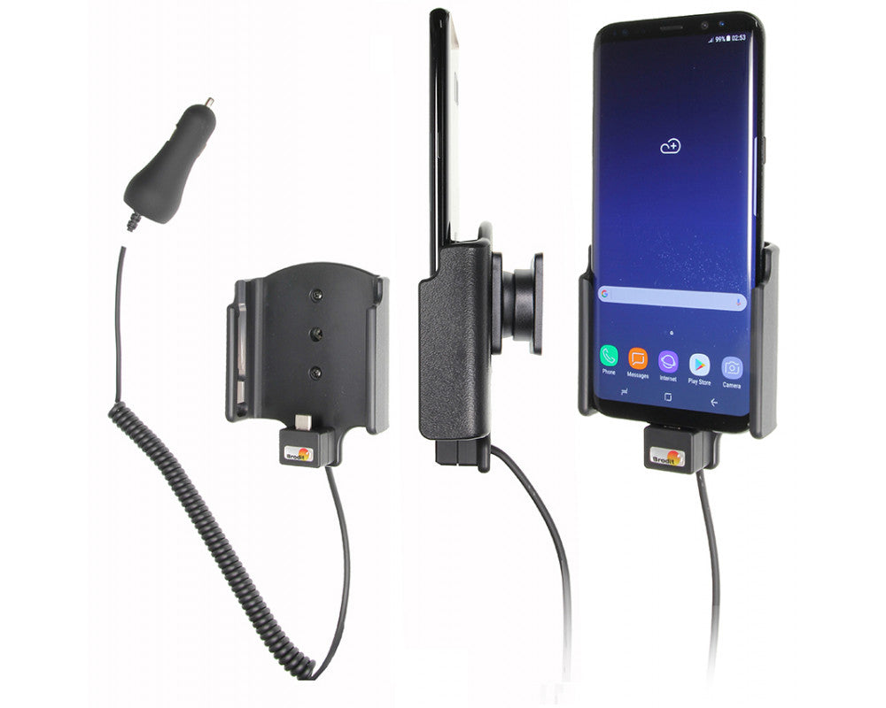 Brodit - Samsung Galaxy S8 Plus Actieve houder met 12/24V lader - Telefoon- & Tablethouder - artikel 512967 - afbeelding 3