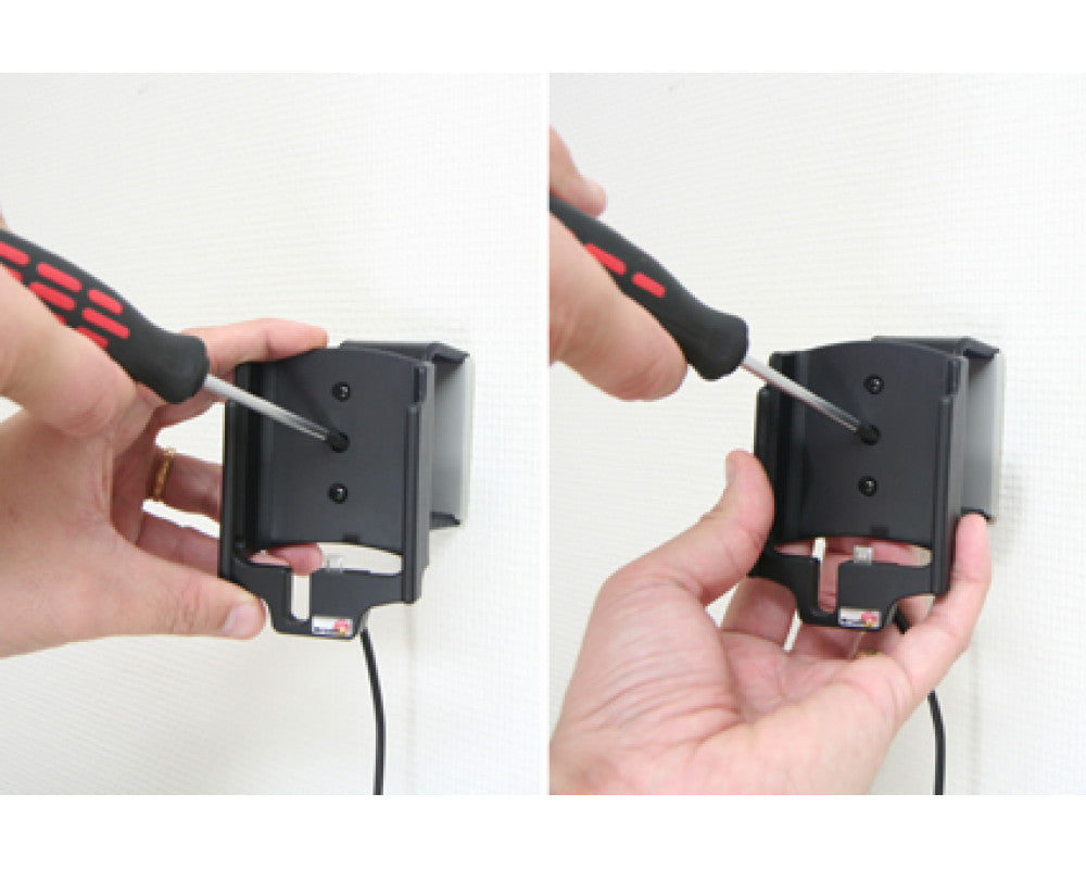 Brodit - HTC Desire HD Actieve houder met vaste voeding. Let op: Uitlopend artikel, Kan niet retour! - Telefoon- & Tablethoud