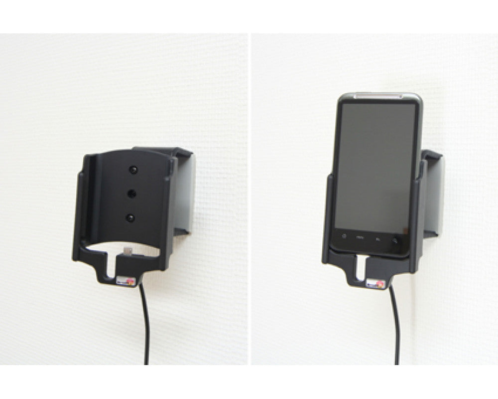 Brodit - HTC Desire HD Actieve houder met vaste voeding. Let op: Uitlopend artikel, Kan niet retour! - Telefoon- & Tablethoud