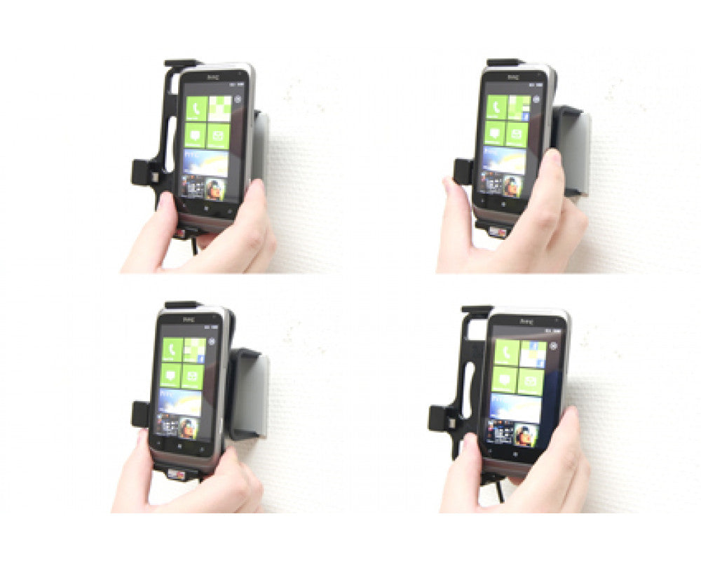 Brodit - HTC Radar Actieve houder met vaste voeding. Let op: Uitlopend artikel, Kan niet retour! - Telefoon- & Tablethouder