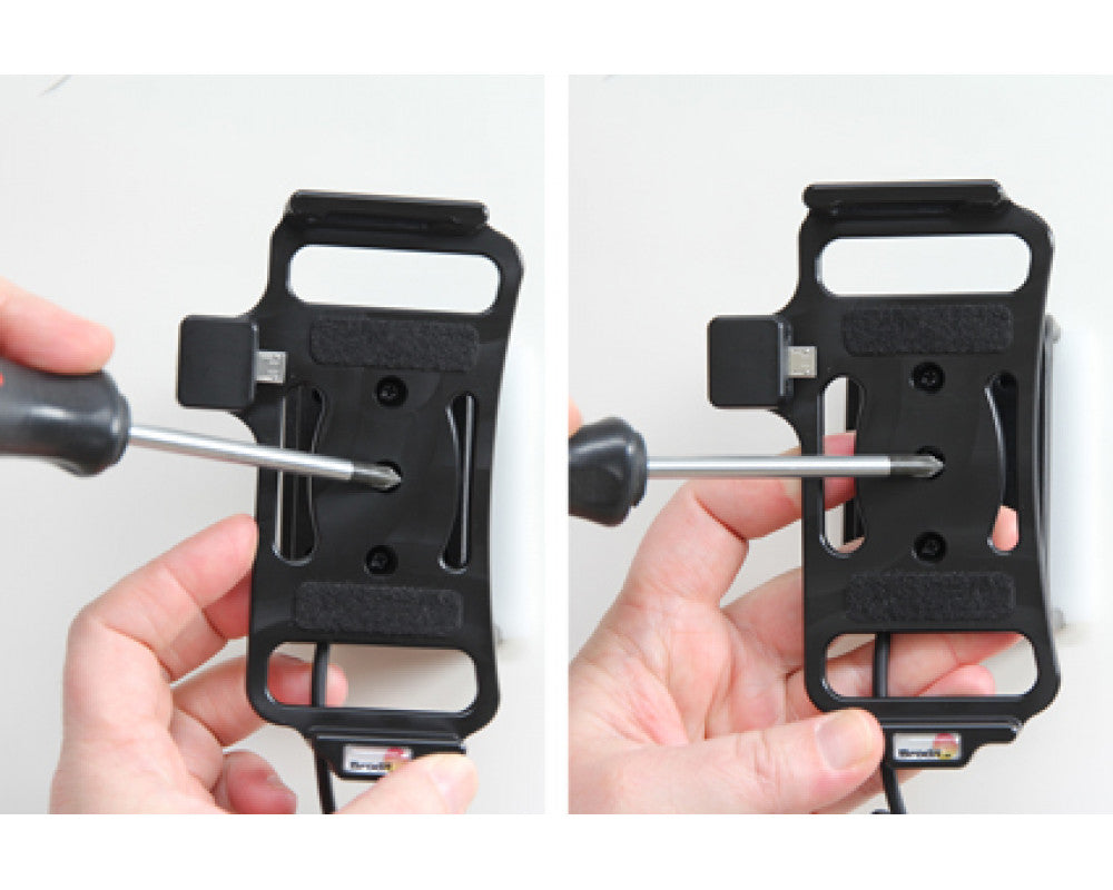 Brodit - HTC Desire X Actieve houder met vaste voeding. Let op: Uitlopend artikel, Kan niet retour! - Telefoon- & Tablethoude