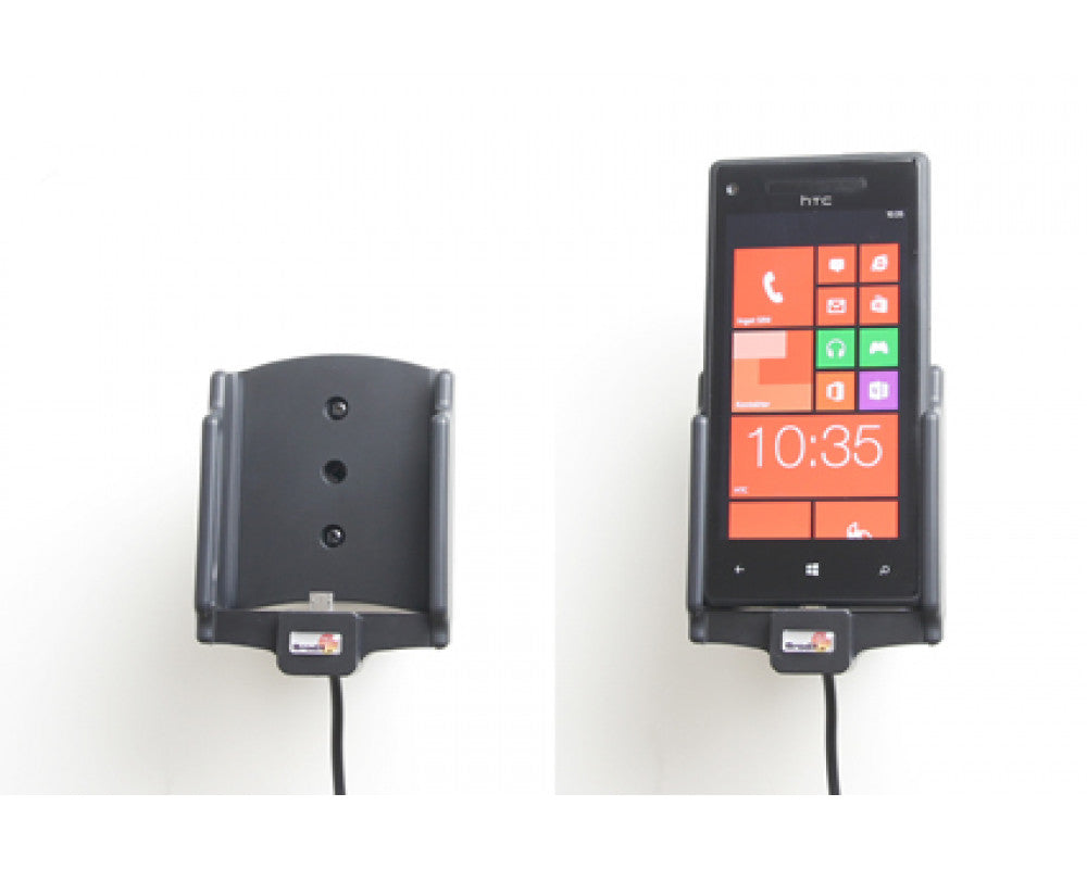 Brodit - HTC 8X Actieve houder met vaste voeding. Let op: Uitlopend artikel, Kan niet retour! - Telefoon- & Tablethouder - ar