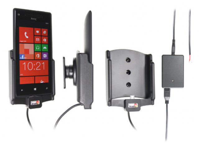 Brodit - HTC 8X Actieve houder met vaste voeding. Let op: Uitlopend artikel, Kan niet retour! - Telefoon- & Tablethouder - ar