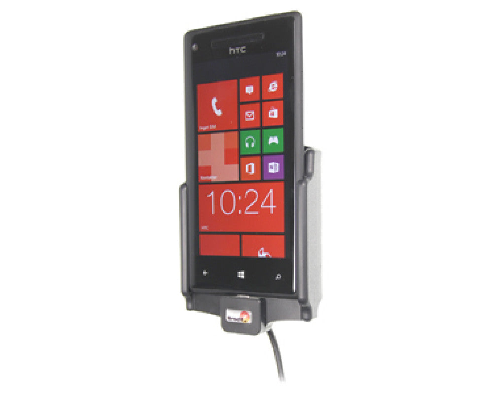 Brodit - HTC 8X Actieve houder met vaste voeding. Let op: Uitlopend artikel, Kan niet retour! - Telefoon- & Tablethouder - ar
