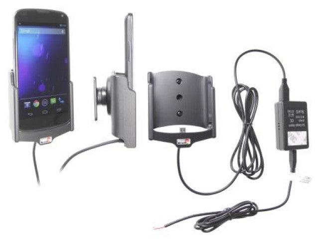 Brodit - LG Nexus 4 Actieve houder met vaste voeding. Let op: Uitlopend artikel, Kan niet retour! - Telefoon- & Tablethouder