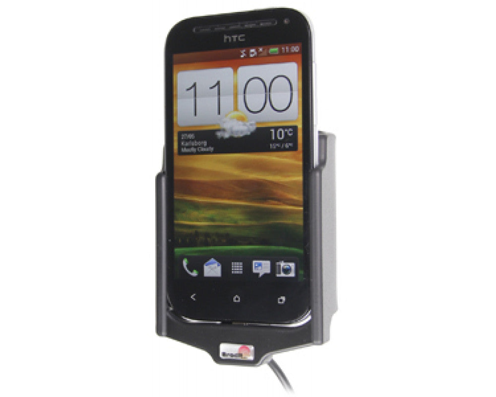 Brodit - HTC One SV Actieve houder met vaste voeding. Let op: Uitlopend artikel, Kan niet retour! - Telefoon- & Tablethouder