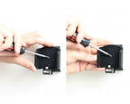 Brodit - Apple iPhone 5 / SE Passieve houder. Originele lightning kabel met Belkin USB 12/24V plug - Telefoon- & Tablethouder