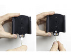 Brodit - Apple iPhone X / Xs Passieve houder. Voor originele Apple lightning naar USB kabel (Gestoffeerd) - Telefoon- & Table