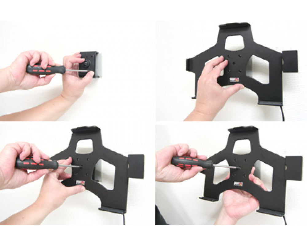 Brodit - Apple iPad 1 Actieve houder met 12V USB plug Let Op: Uitlopend Artikel, Kan niet retour! - Telefoon- & Tablethouder
