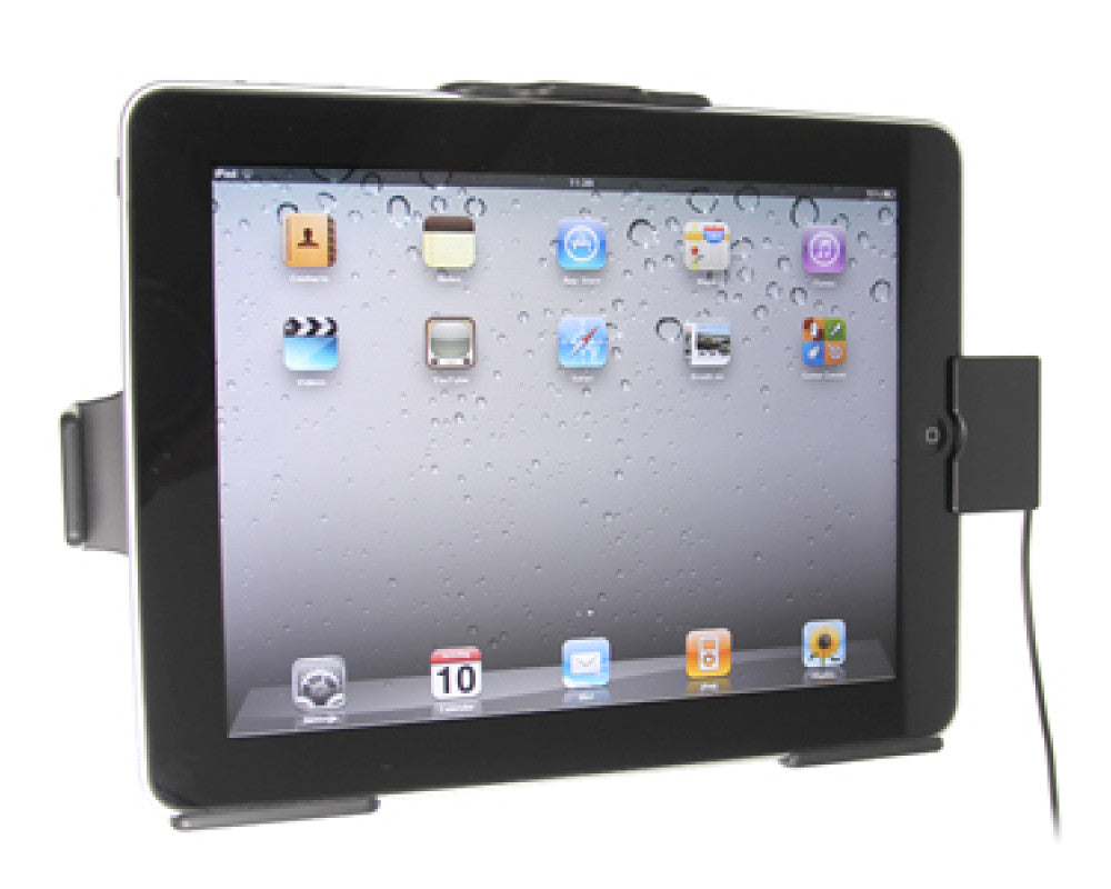 Brodit - Apple iPad 1 Actieve houder met 12V USB plug Let Op: Uitlopend Artikel, Kan niet retour! - Telefoon- & Tablethouder