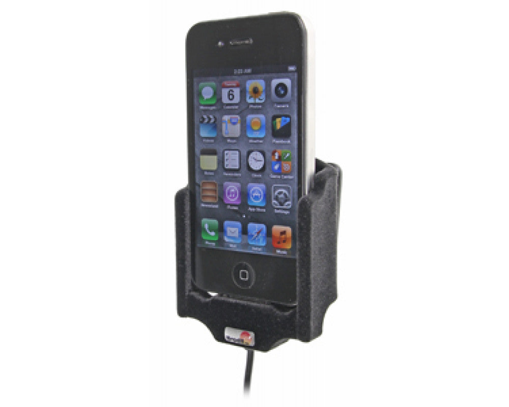 Brodit - Apple iPhone 4/4S Actieve houder met 12V USB plug - Telefoon- & Tablethouder - artikel 521164 - afbeelding 3