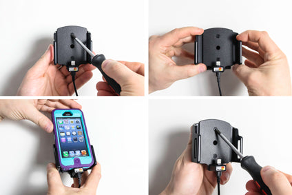 Brodit Actieve Houder 521504 - Telefoonhouder Apple iPhone 5S / iPhone 5C / iPhone 5 / iPhone SE