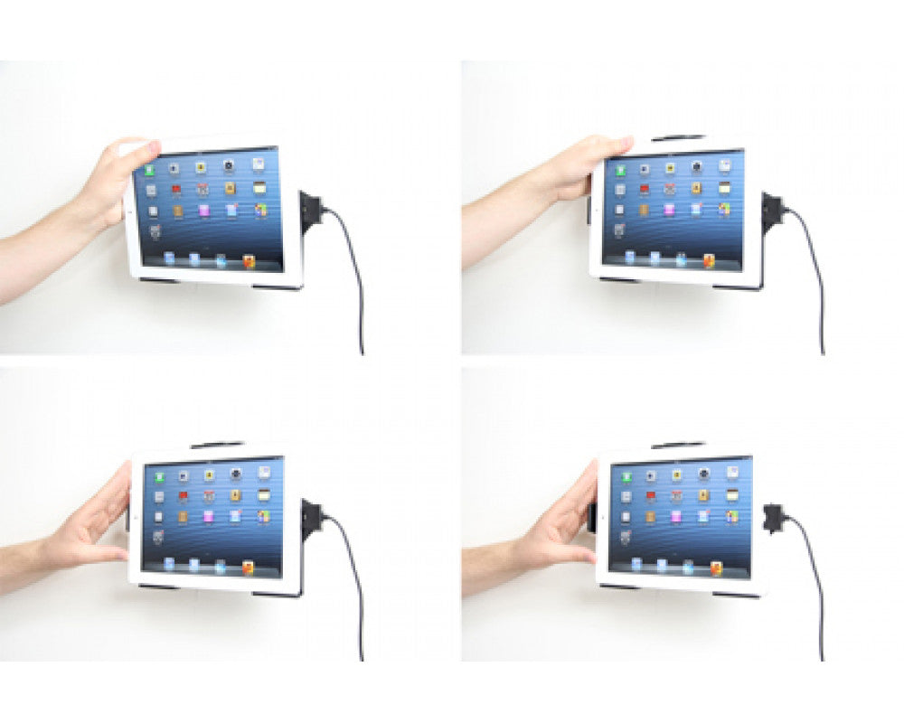 Brodit - Apple iPad new 4th Gen Actieve houder met 12V USB plug - Telefoon- & Tablethouder - artikel 521520 - afbeelding 9