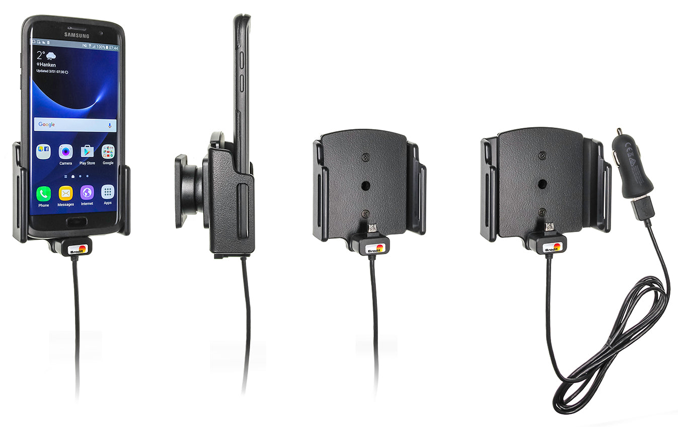 Active holder with USB-cable and cig-plug adapter 521628