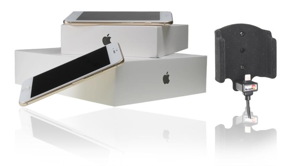 Brodit houder/lader Apple iPhone 6 Plus USB sig.plug-padded