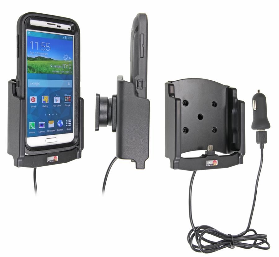 Brodit h/l Samsung Galaxy S5 USB sig.plug - Otterbox Def