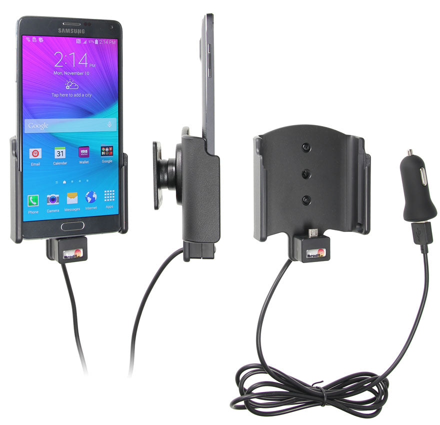 Active holder with USB-cable and cig-plug adapter 521683