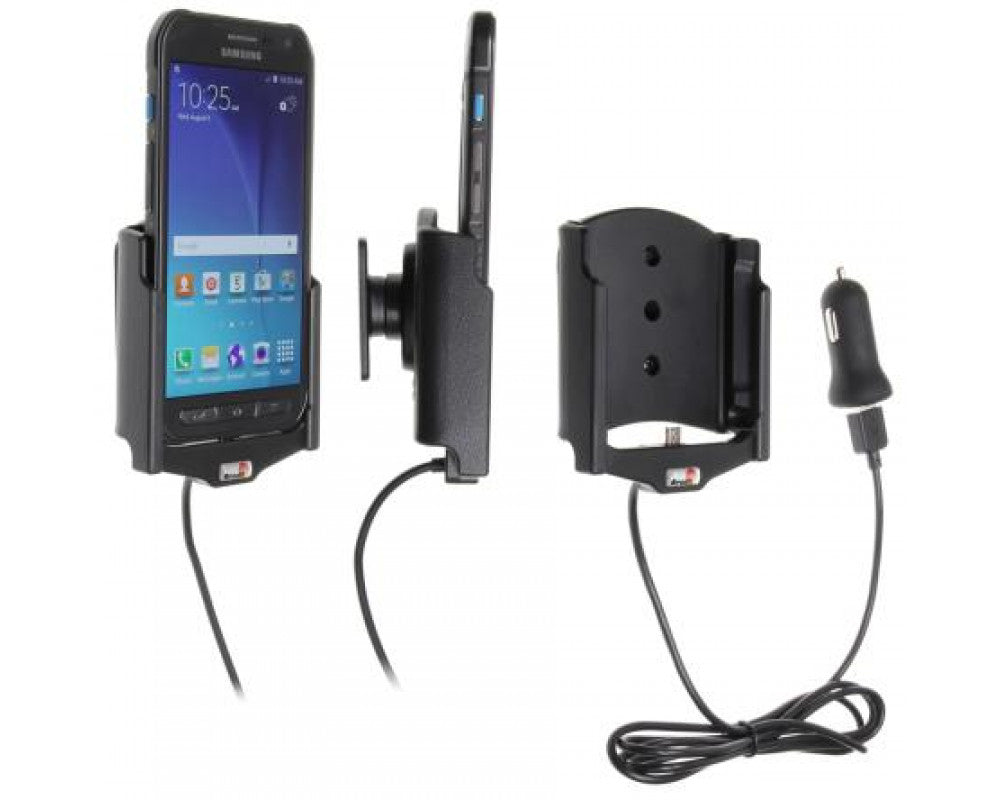 Brodit - Samsung Galaxy S6 Actieve houder met 12V USB plug - Telefoon- & Tablethouder - artikel 521752
