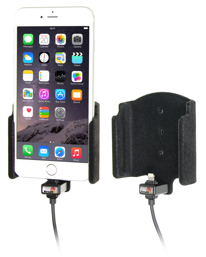 Brodit Actieve Houder 521804 - Telefoonhouder Apple iPhone 8 Plus / iPhone 7 Plus / iPhone 6S Plus / iPhone Xs Max