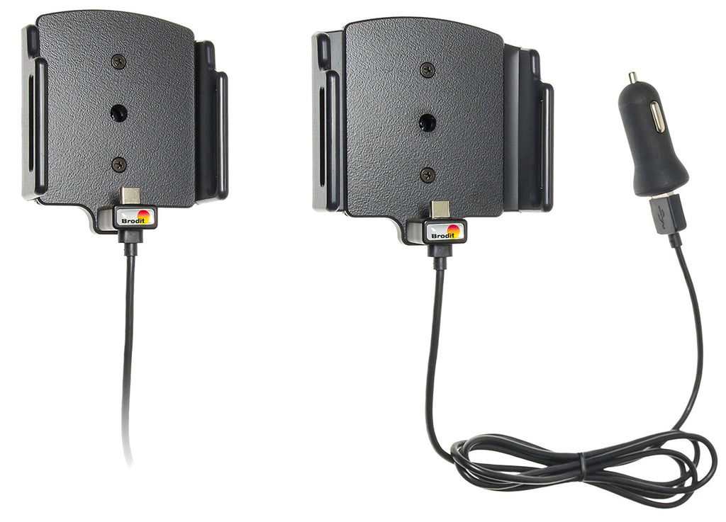 Active holder with USB-cable and cig-plug adapter 521843