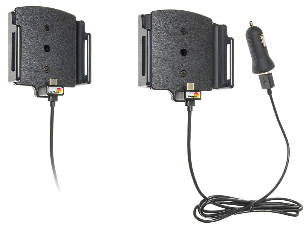 Active holder with USB-cable and cig-plug adapter 521844