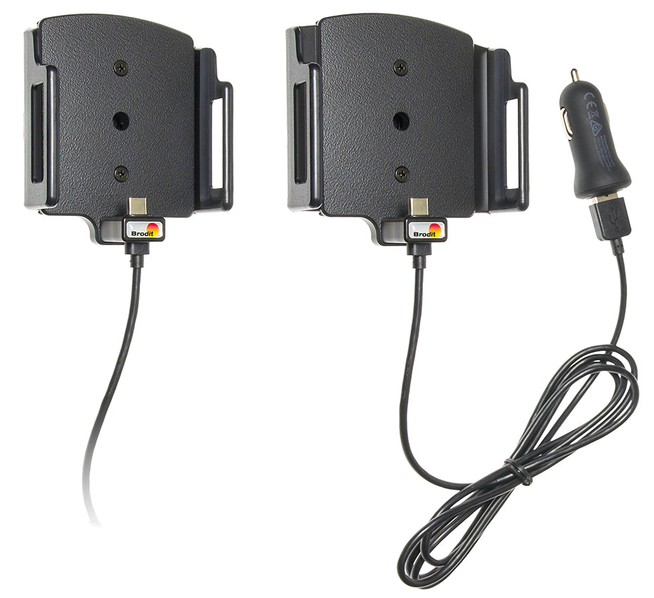 Active holder with USB-cable and cig-plug adapter 521845