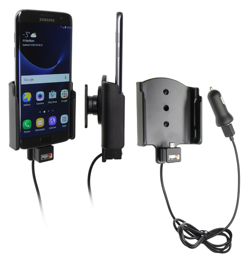 Active holder with USB-cable and cig-plug adapter 521866