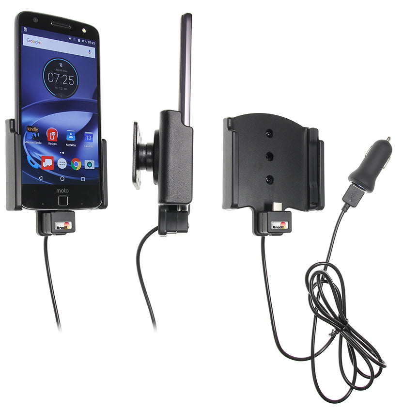 Active holder with USB-cable and cig-plug adapter 521912