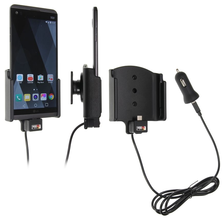 Brodit houder/lader LG V20 USB sig.plug