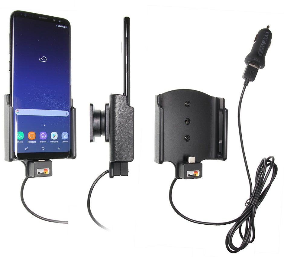 Active holder with USB-cable and cig-plug adapter 521967