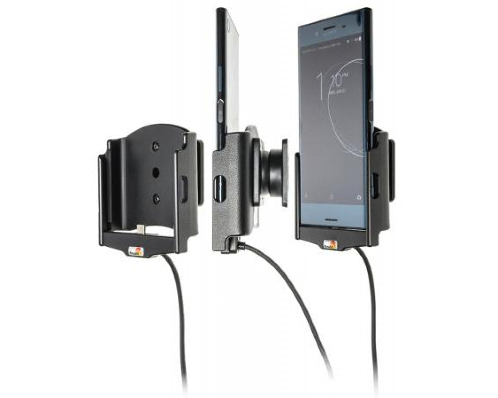 Brodit - Sony Xperia XZ Premium Actieve houder met 12V USB plug - Telefoon- & Tablethouder - artikel 521974