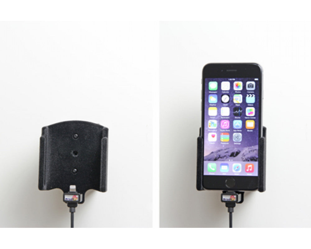 Brodit - Apple iPhone 6 / 6S / 7 / 8 Actieve houder met vaste voeding - Telefoon- & Tablethouder - artikel 527660 - afbeeldin