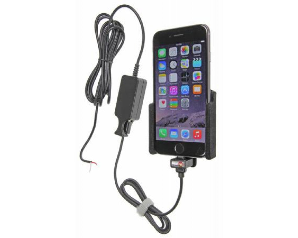 Brodit - Apple iPhone 6 / 6S / 7 / 8 Actieve houder met vaste voeding - Telefoon- & Tablethouder - artikel 527660 - afbeeldin