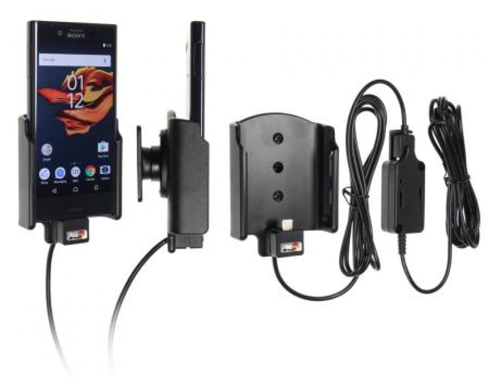 Brodit - Sony Xperia X Compact Actieve houder met vaste voeding - Telefoon- & Tablethouder - artikel 527934