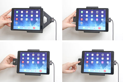 Brodit Houder met Slot 535577 - Tablethouder Apple iPad Air / iPad 9.7 New / iPad 9.7 6th Gen / iPad 5th Gen