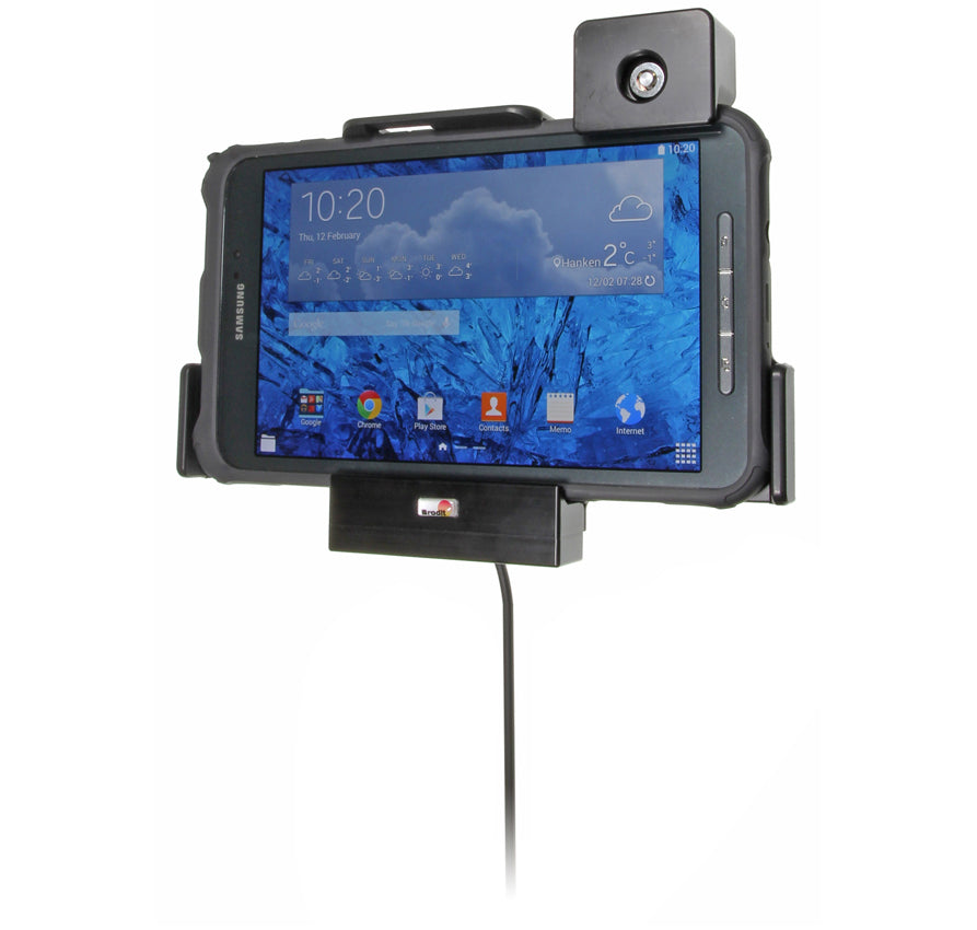 Brodit Houder met Slot 535676 - Tablethouder Samsung Galaxy Tab Active 8.0
