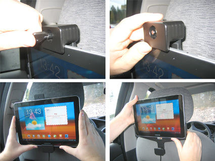 Brodit Houder met Slot 536287 - Tablethouder Samsung Galaxy Tab 10.1 GT-P7500