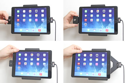 Brodit Houder met Slot 536577 - Tablethouder Apple iPad Air / iPad 9.7 New / iPad 9.7 6th Gen / iPad 5th Gen