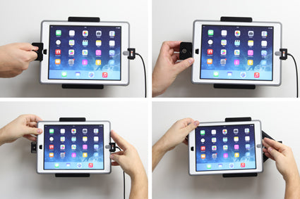 Brodit Houder met Slot 536600 - Tablethouder Apple iPad Air / iPad 9.7 New / iPad 9.7 6th Gen / iPad 5th Gen