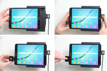 Brodit Houder met Slot 536781 - Tablethouder Samsung Galaxy Tab S2 8.0